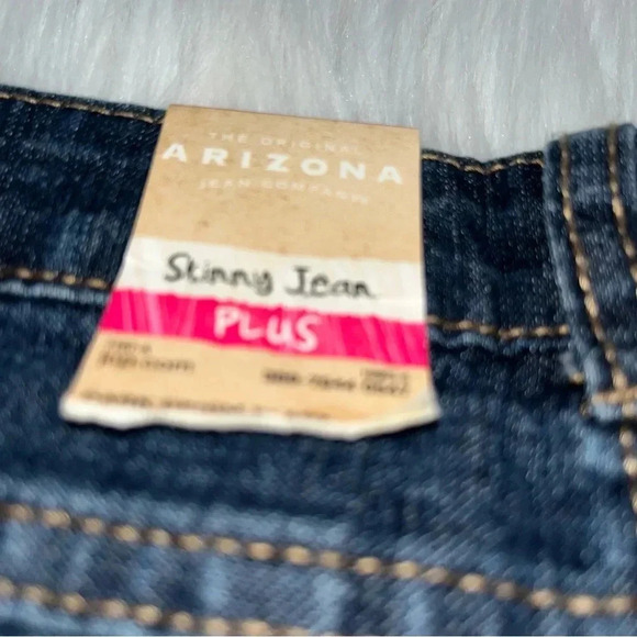 NWT-Arizona skinny jean plus 18.5 - Picture 6 of 7